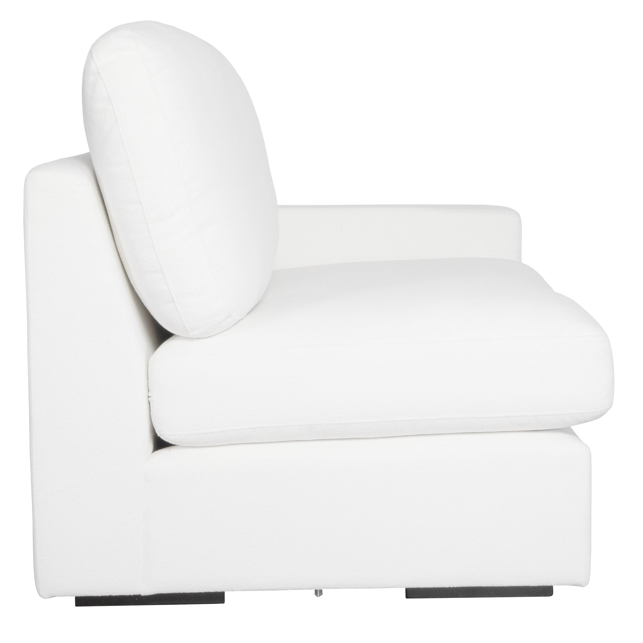 Refuge Arctic White Right Arm Facing Sofa