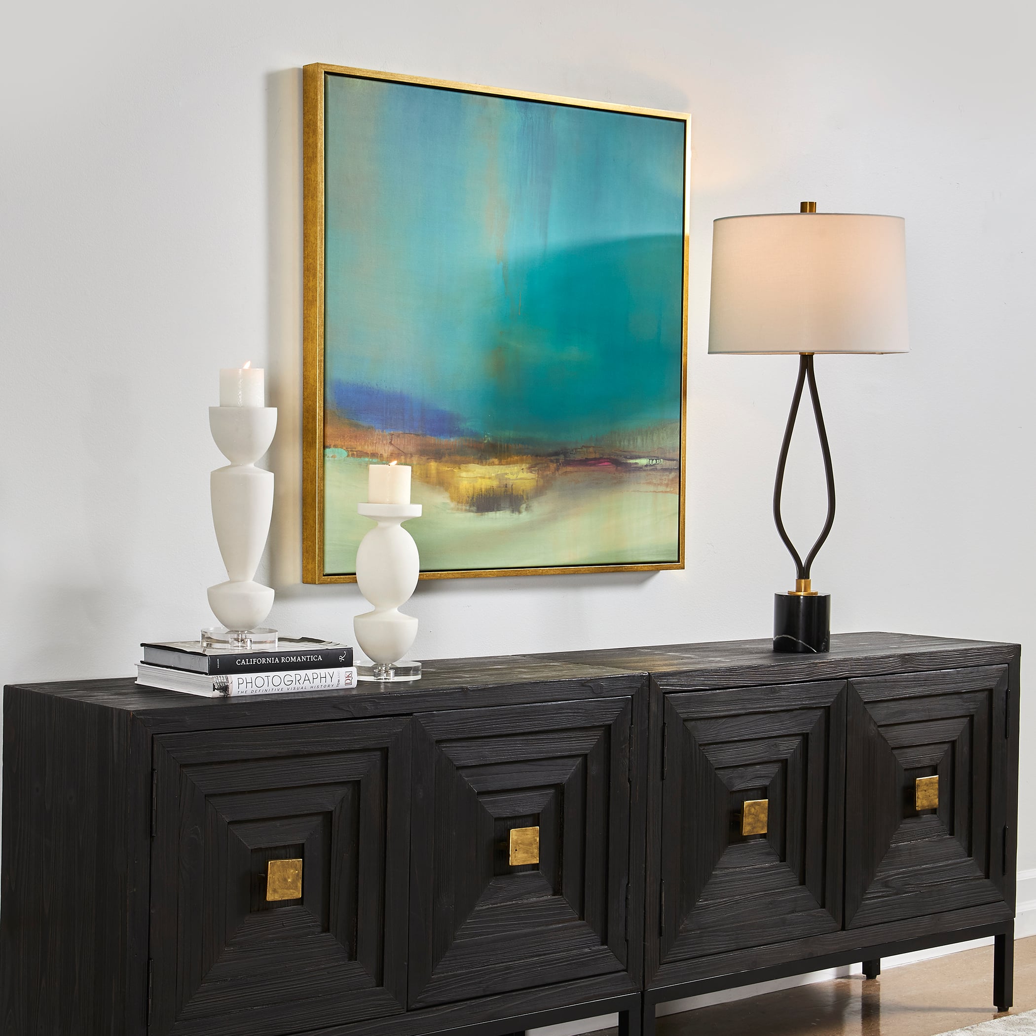 Bowery Framed Canvas Art