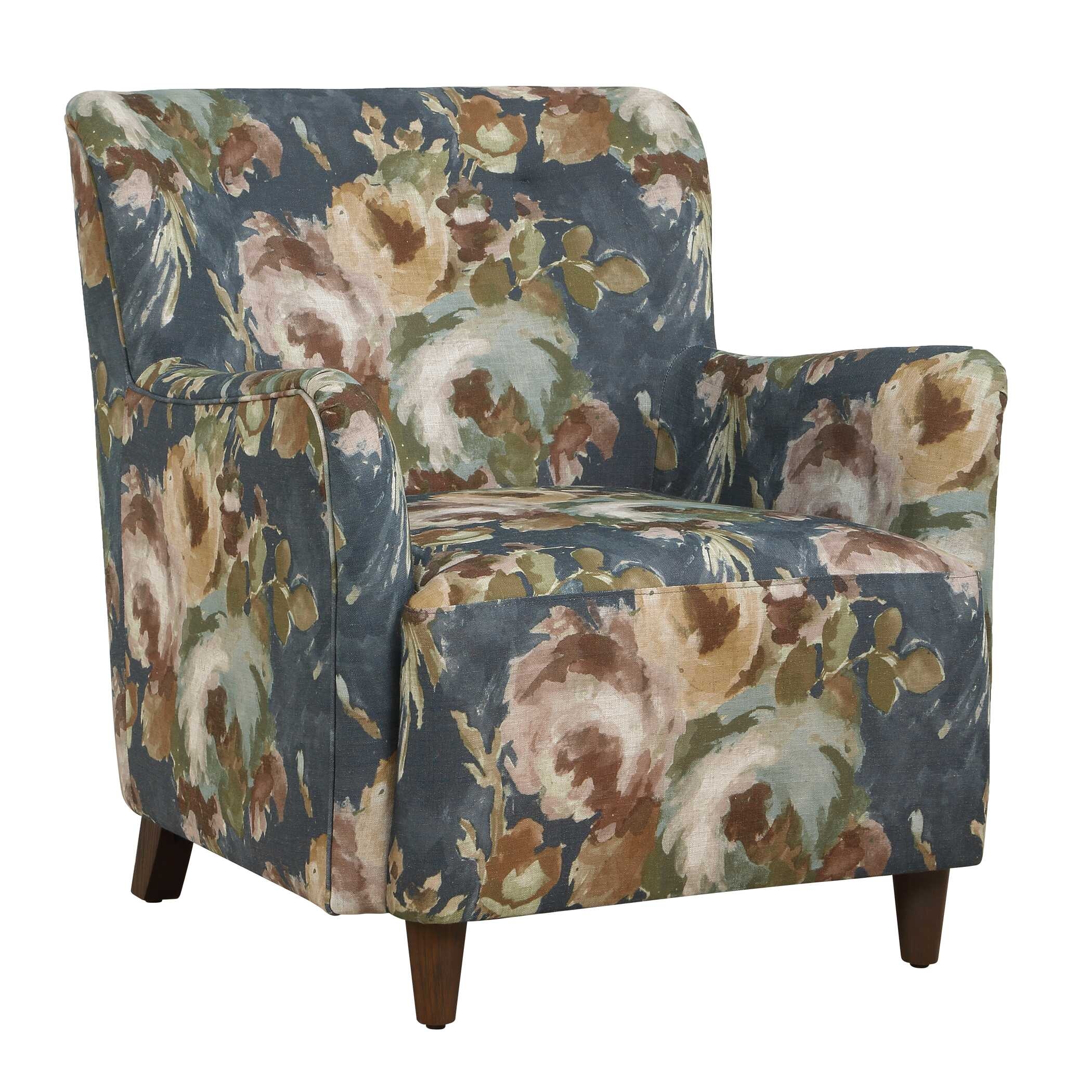 Uttermost Lainey Lainey Floral Upholstered Armchair