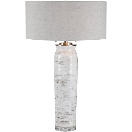 Lenta White Table Lamp