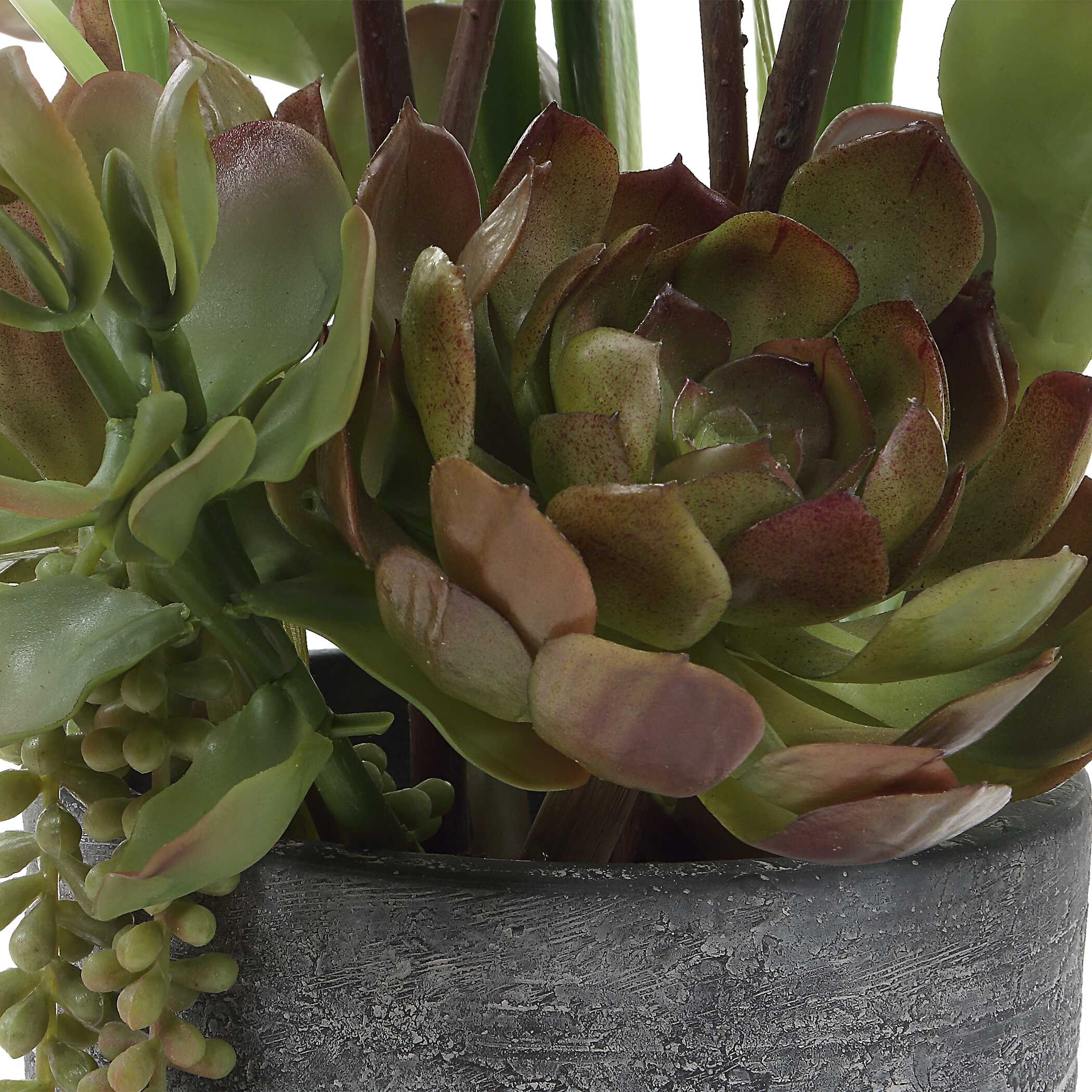 Uttermost Eterna Orchid Eterna Orchid Centerpiece & Vase