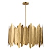 Uttermost Golden Golden Gate 8 Light Industrial Pendant