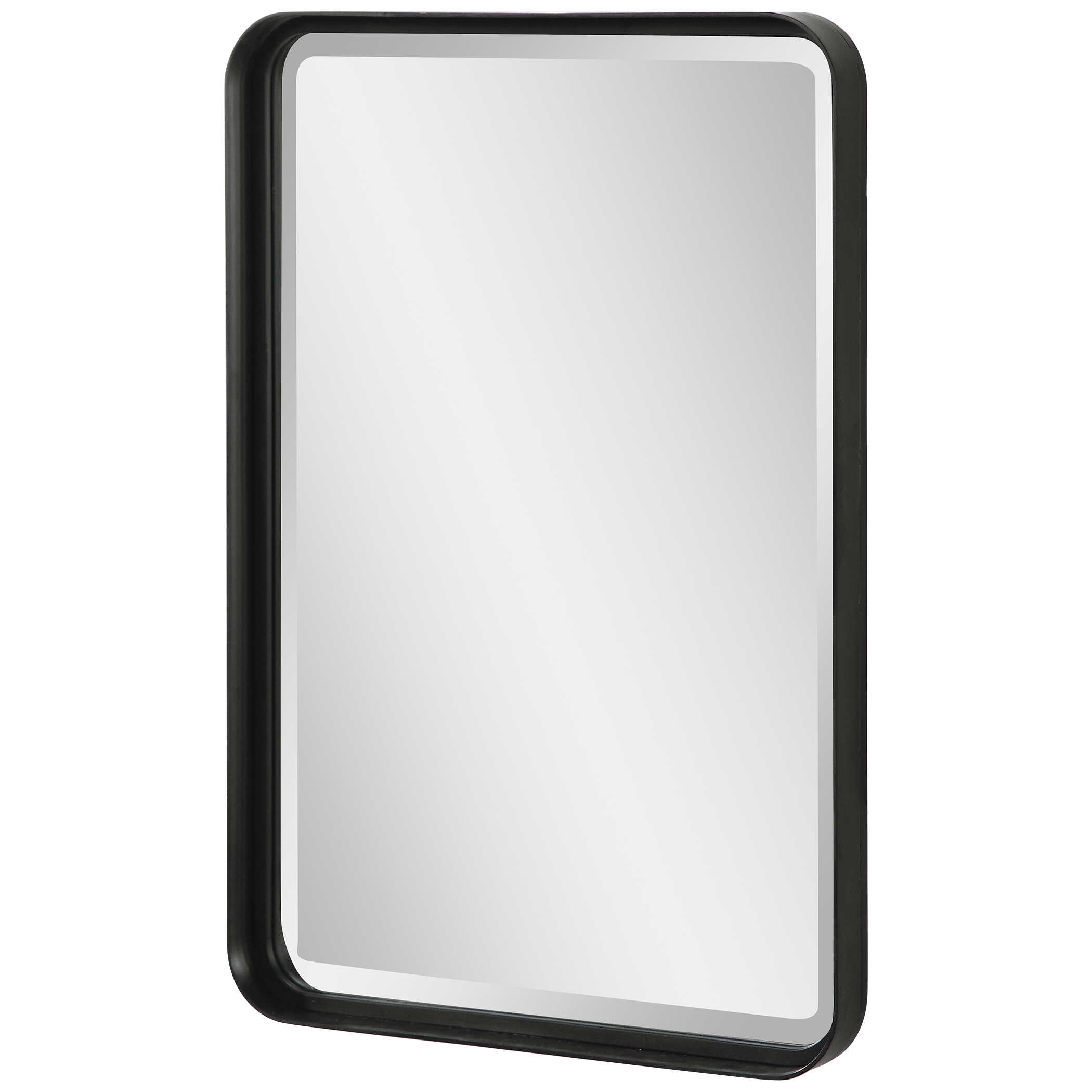 Uttermost Croften Croften Black Vanity Mirror