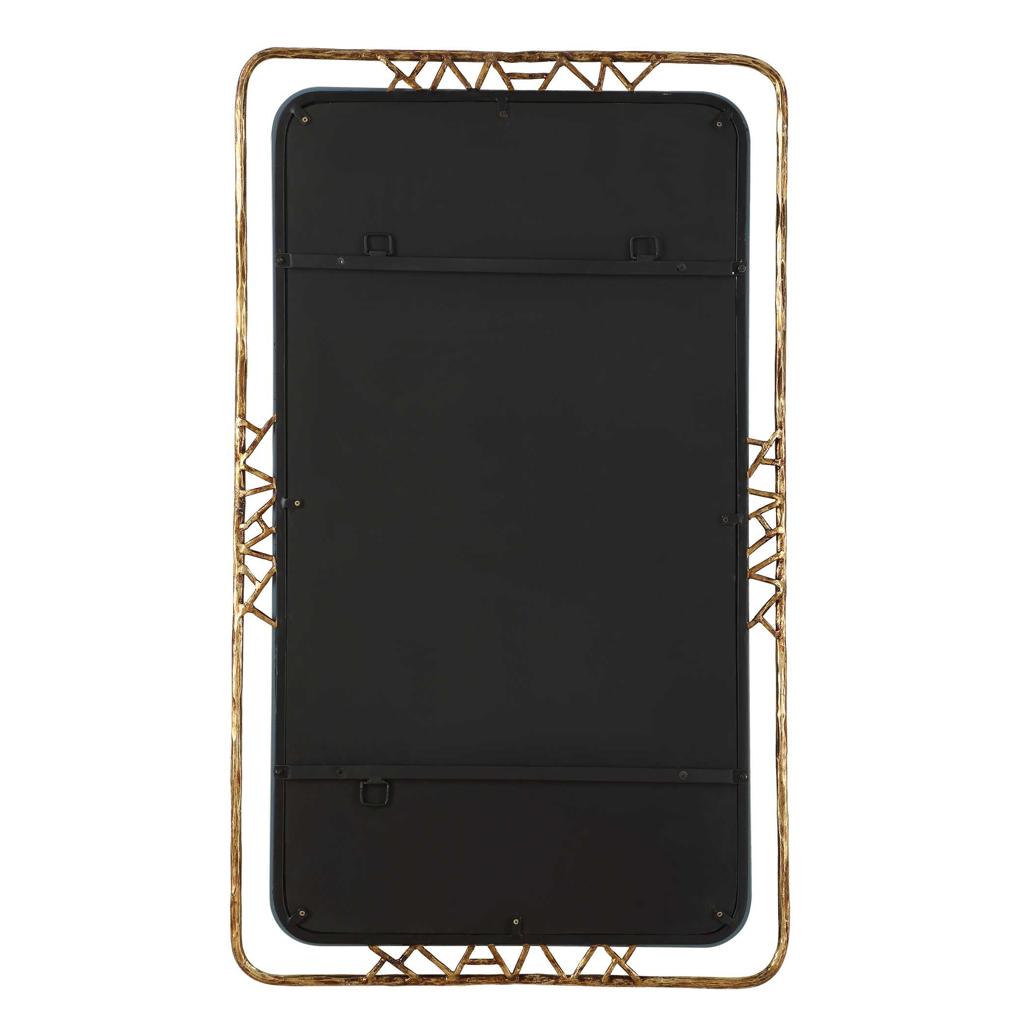 Uttermost Tahoma Tahoma Antiqued Gold Mirror