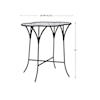 Uttermost Accent Furniture - Occasional Tables Adhira Glass Accent Table