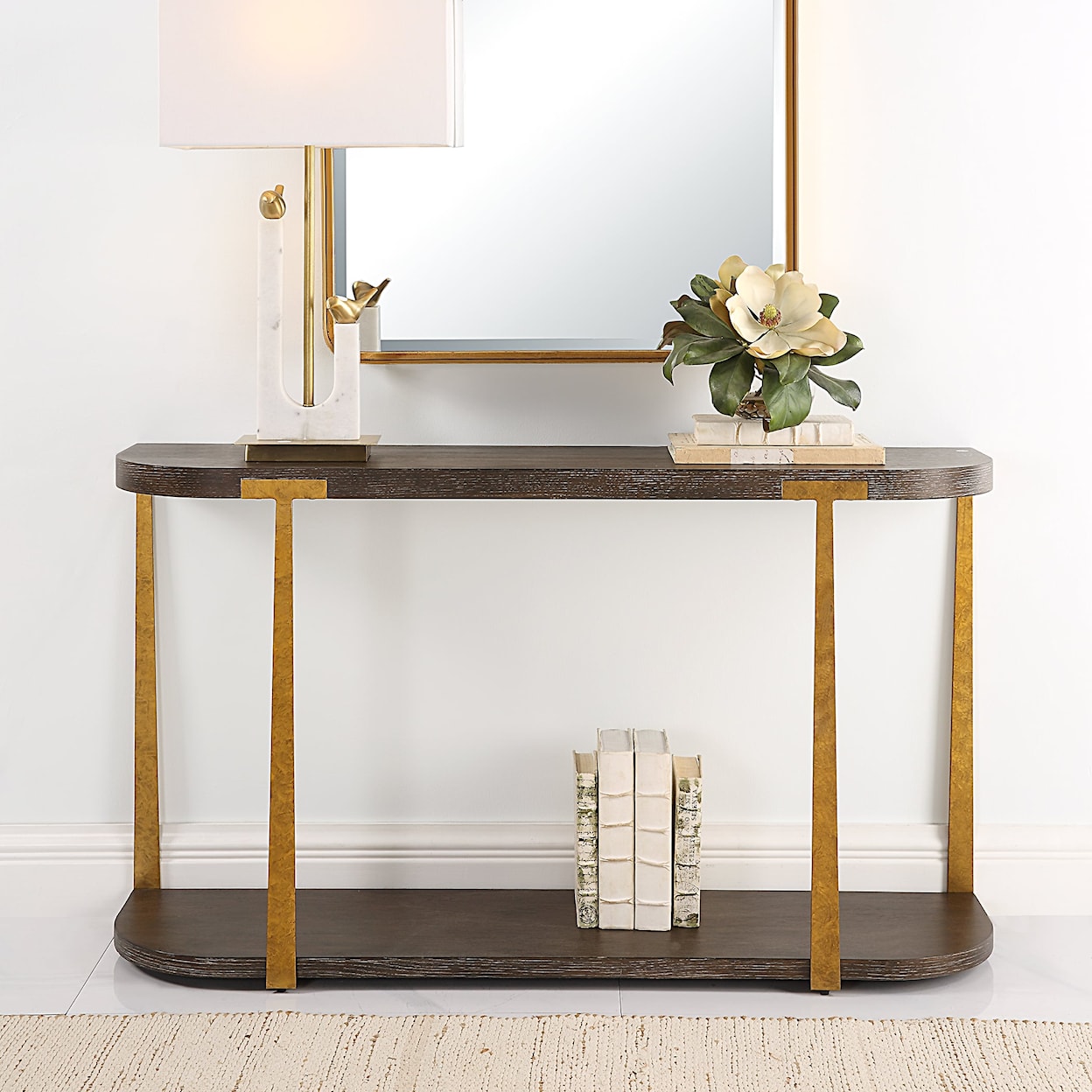 Uttermost Palisade Palisade Wood Console Table