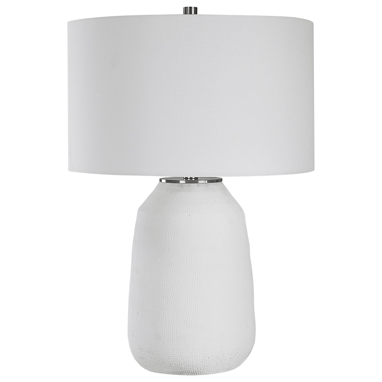 Uttermost Heir Heir Chalk White Table Lamp