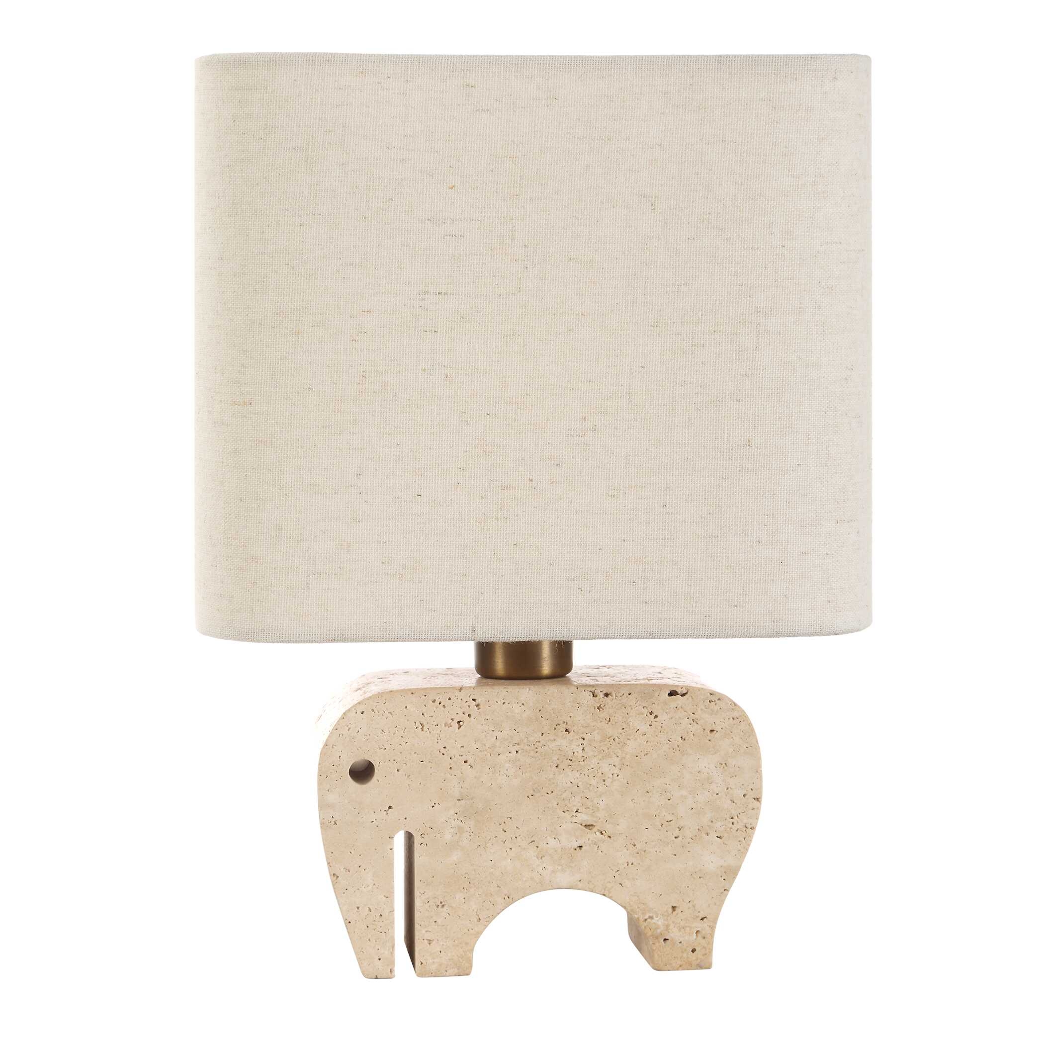 Uttermost Tusk Tusk Travertine Accent Lamp