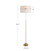 Uttermost Prominence Prominence Brass Floor Lamp