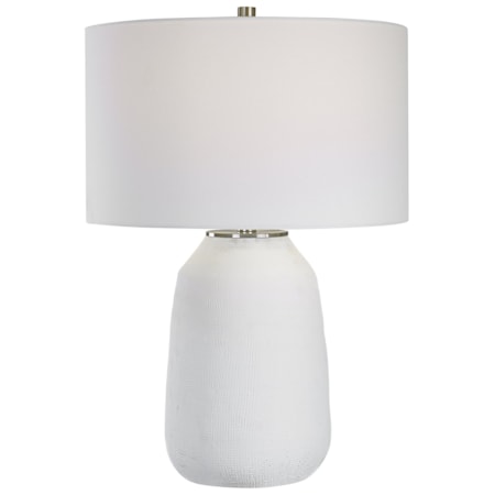 Heir Chalk White Table Lamp