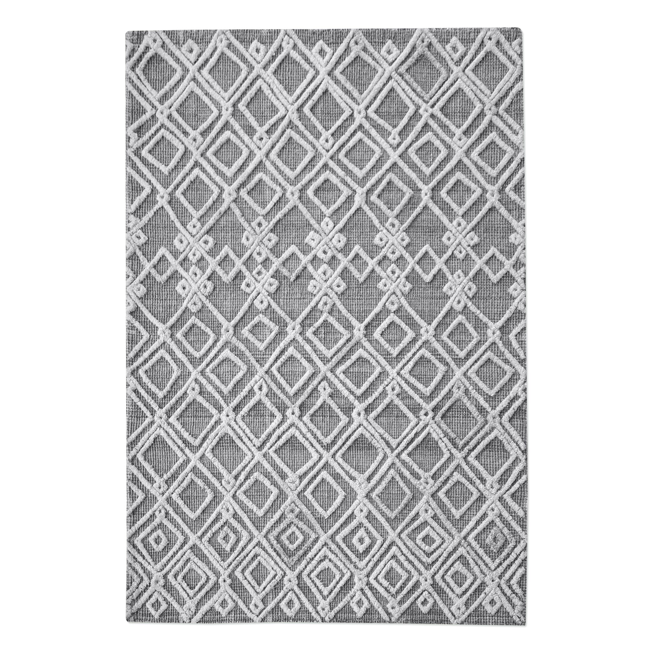 Sieano Gray-Ivory 9 x 12 Rug