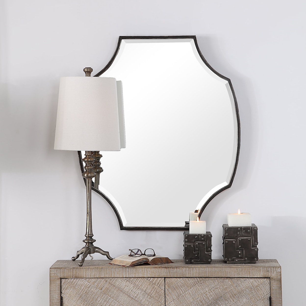 Uttermost Mirrors Ulalia Scalloped Mirror