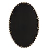 Uttermost Serna Oval Wall Mirror with Gold Mirror Trim