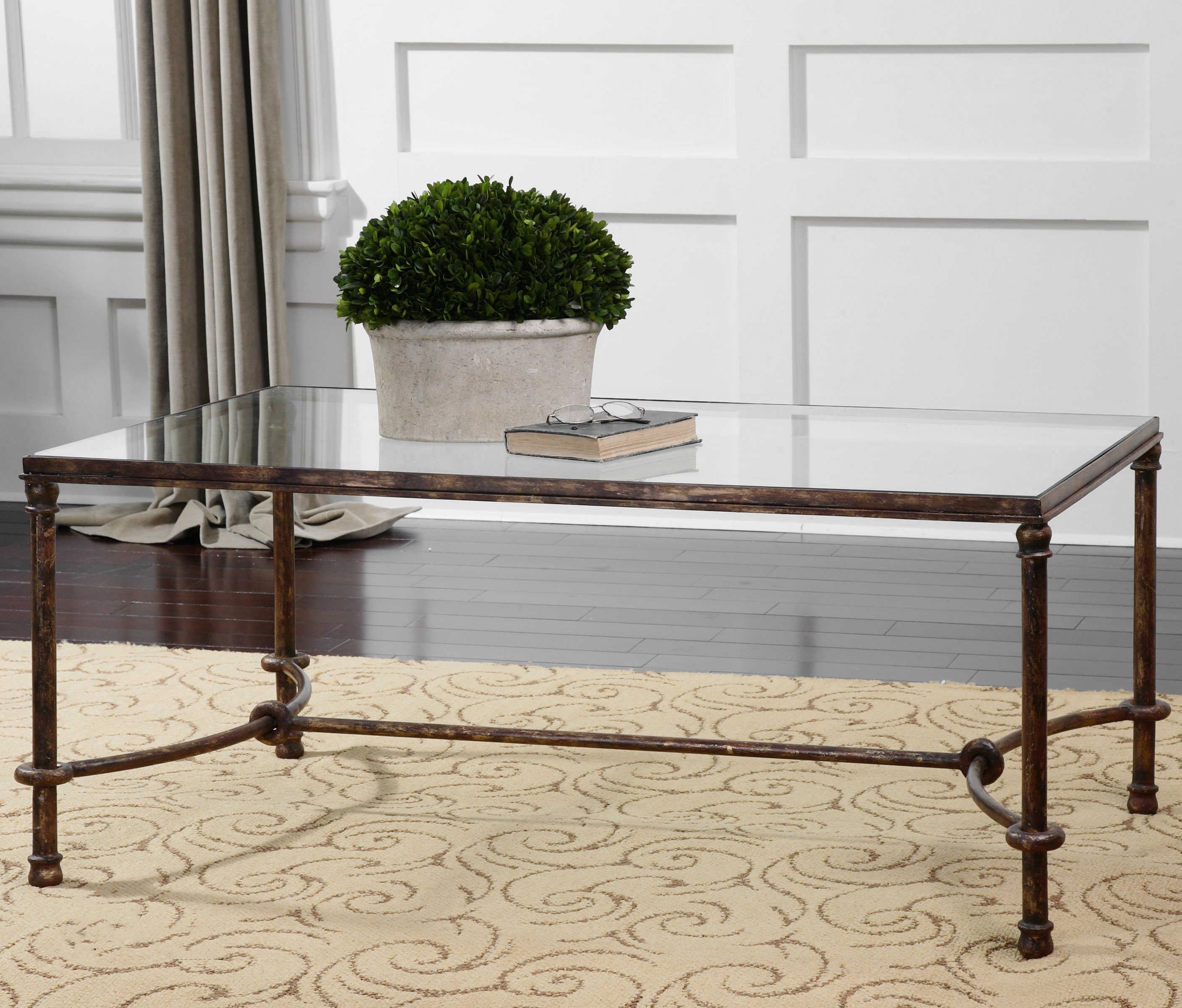 Uttermost Accent Furniture - Occasional Tables Warring Iron Coffee Table