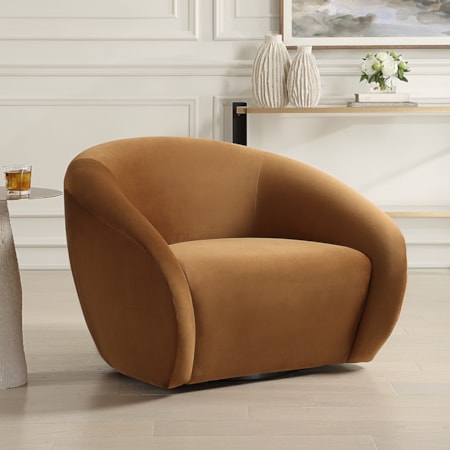 Desoto Hazlenut Swivel Chair