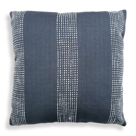 Caper Slate Blue Outdoor Pillow