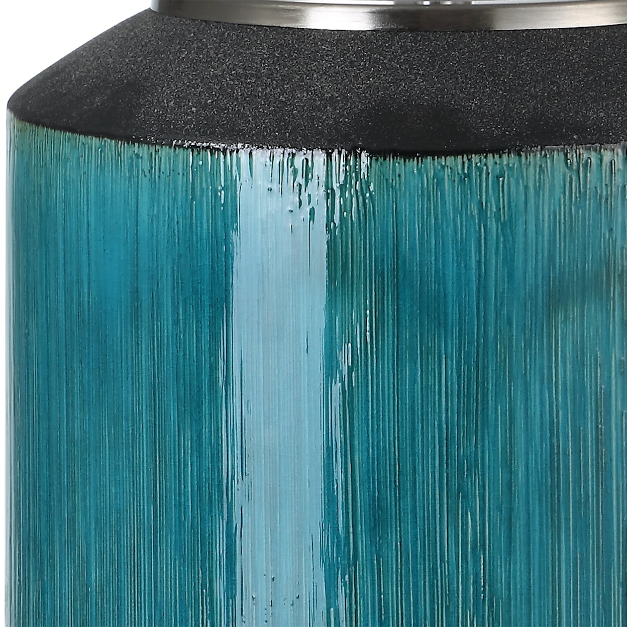 Uttermost Maui Maui Aqua Blue Table Lamp