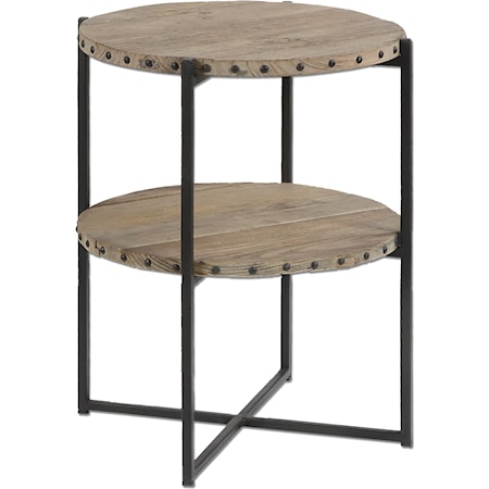 Kamau Round Accent Table