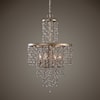 Uttermost Lighting Fixtures - Chandeliers Valka 6 Light Crystal Chandelier