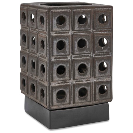 Lattice Indoor-Outdoor Lantern Candleholder