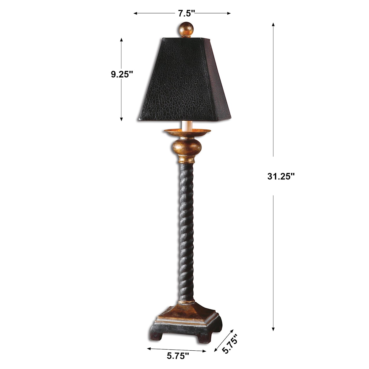 Uttermost Buffet Lamps Bellcord