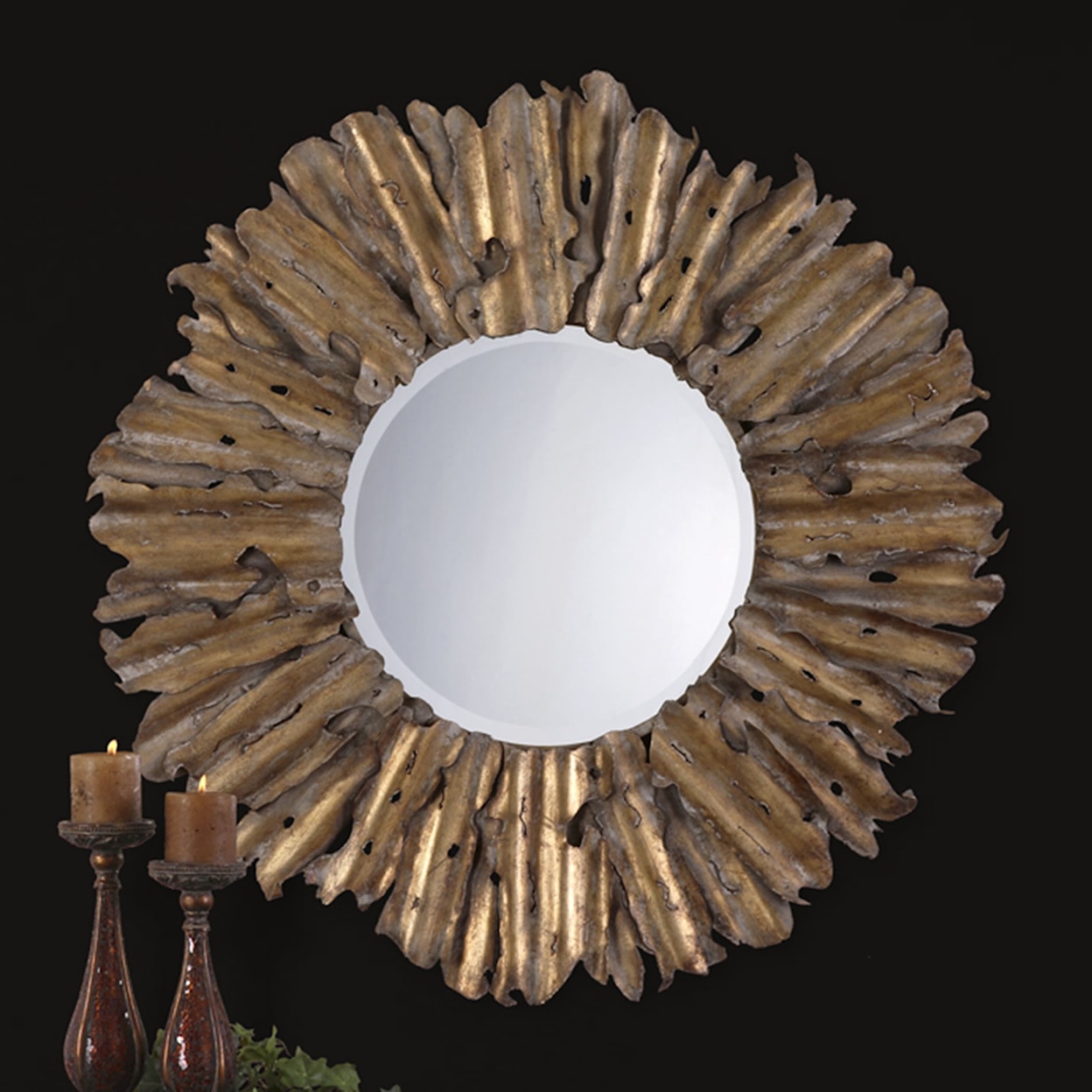 Uttermost Mirrors - Round Hemani