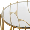 Uttermost Ritual Ritual Round Gold Side Table