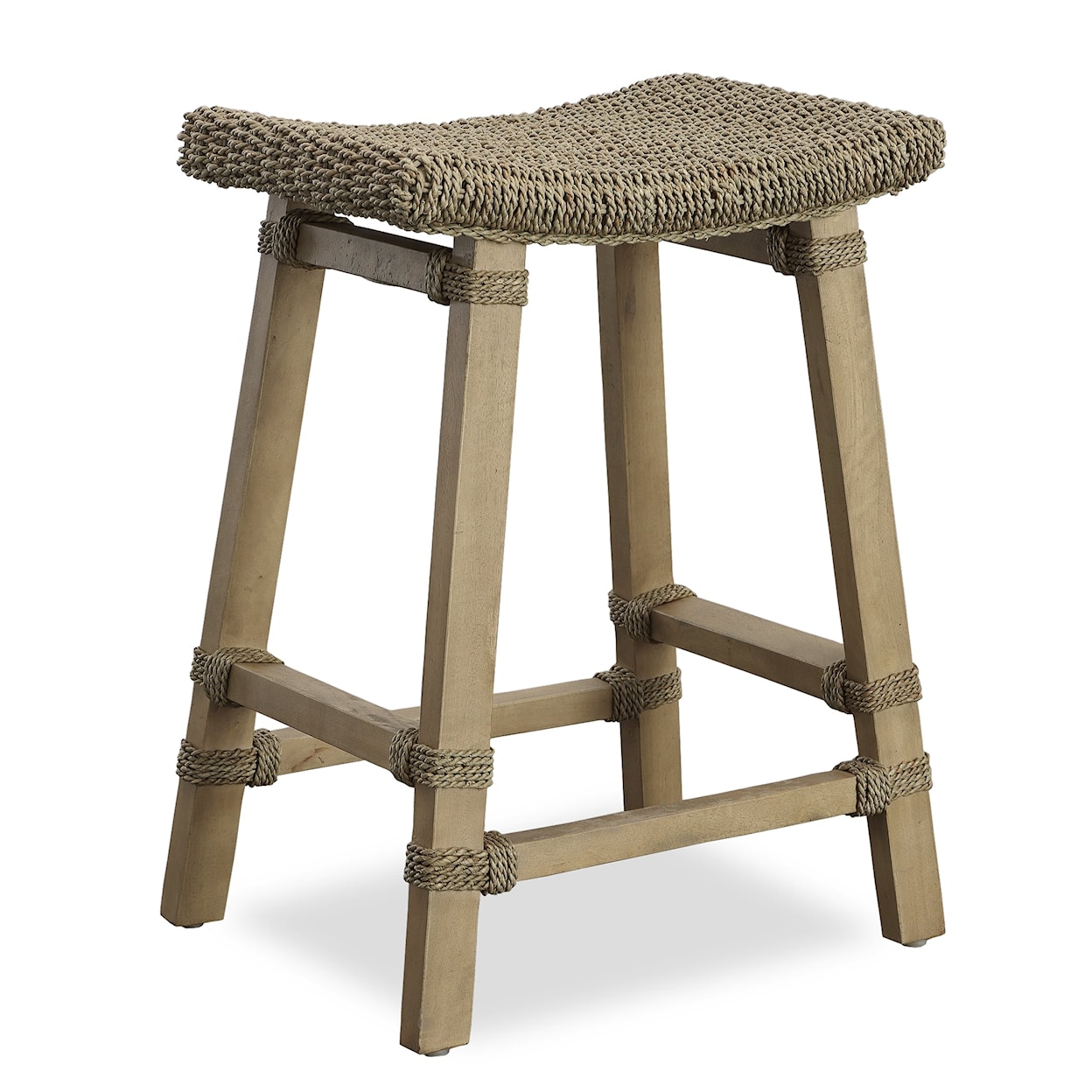 Uttermost Everglade Everglade Sea Grass Counter Stool