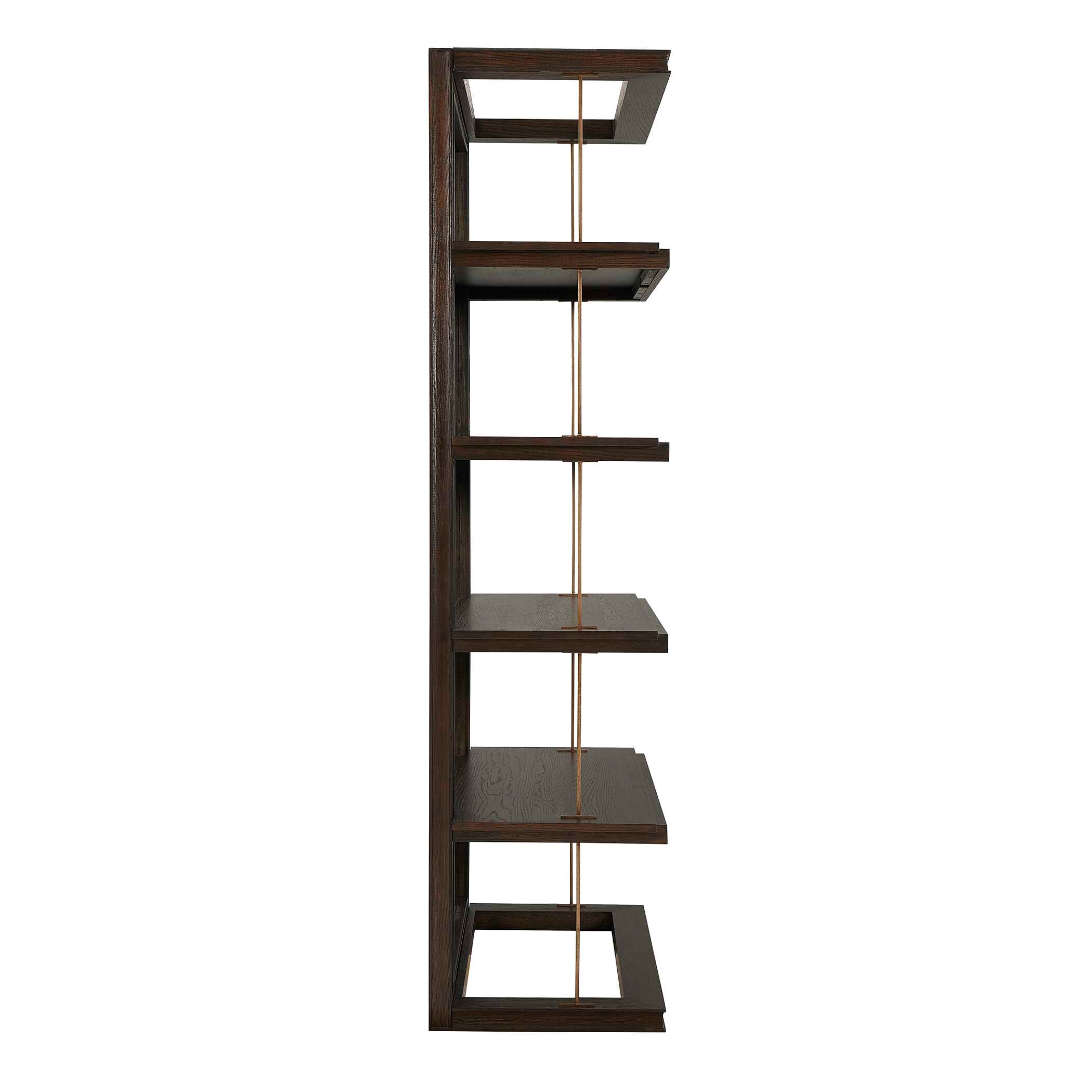 Kai Dark Walnut Etagere