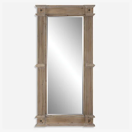 Mcallister Natural Wood Oversized Mirror