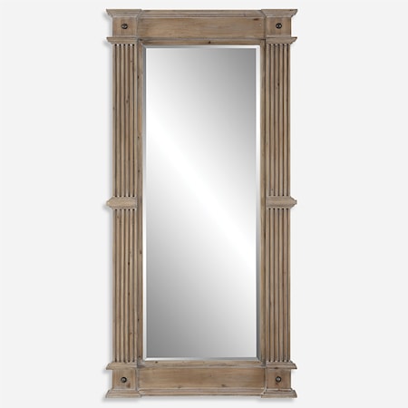 McAllister Natural Wood Oversized Mirror