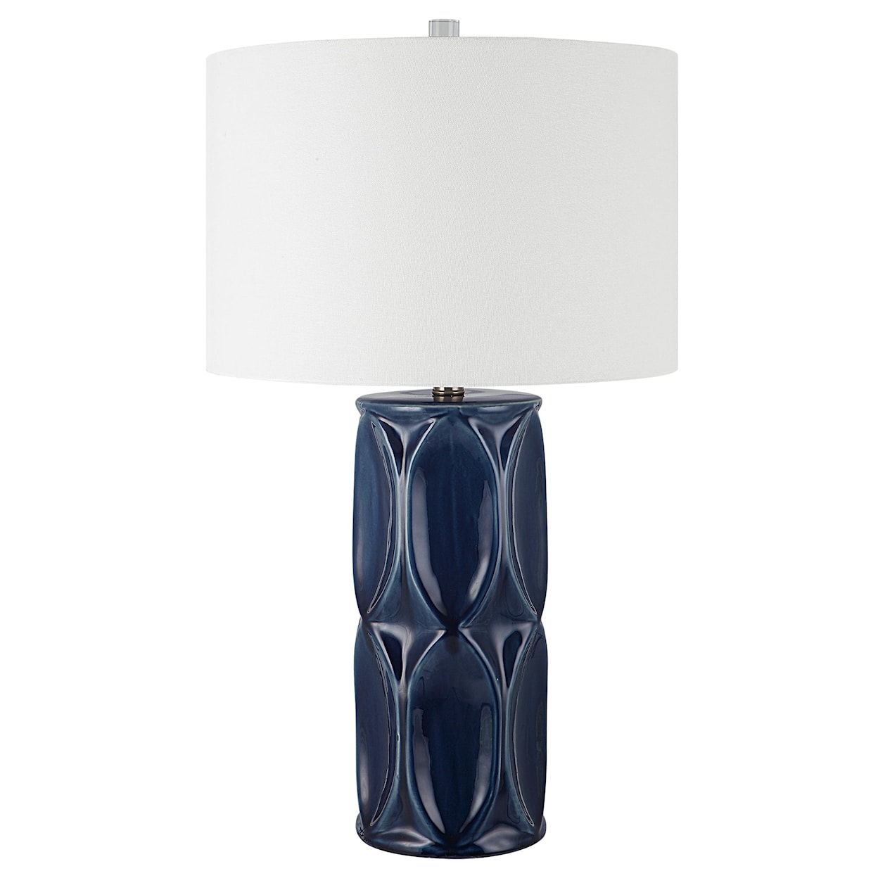 Uttermost Sinclair Ceramic Blue Table Lamp