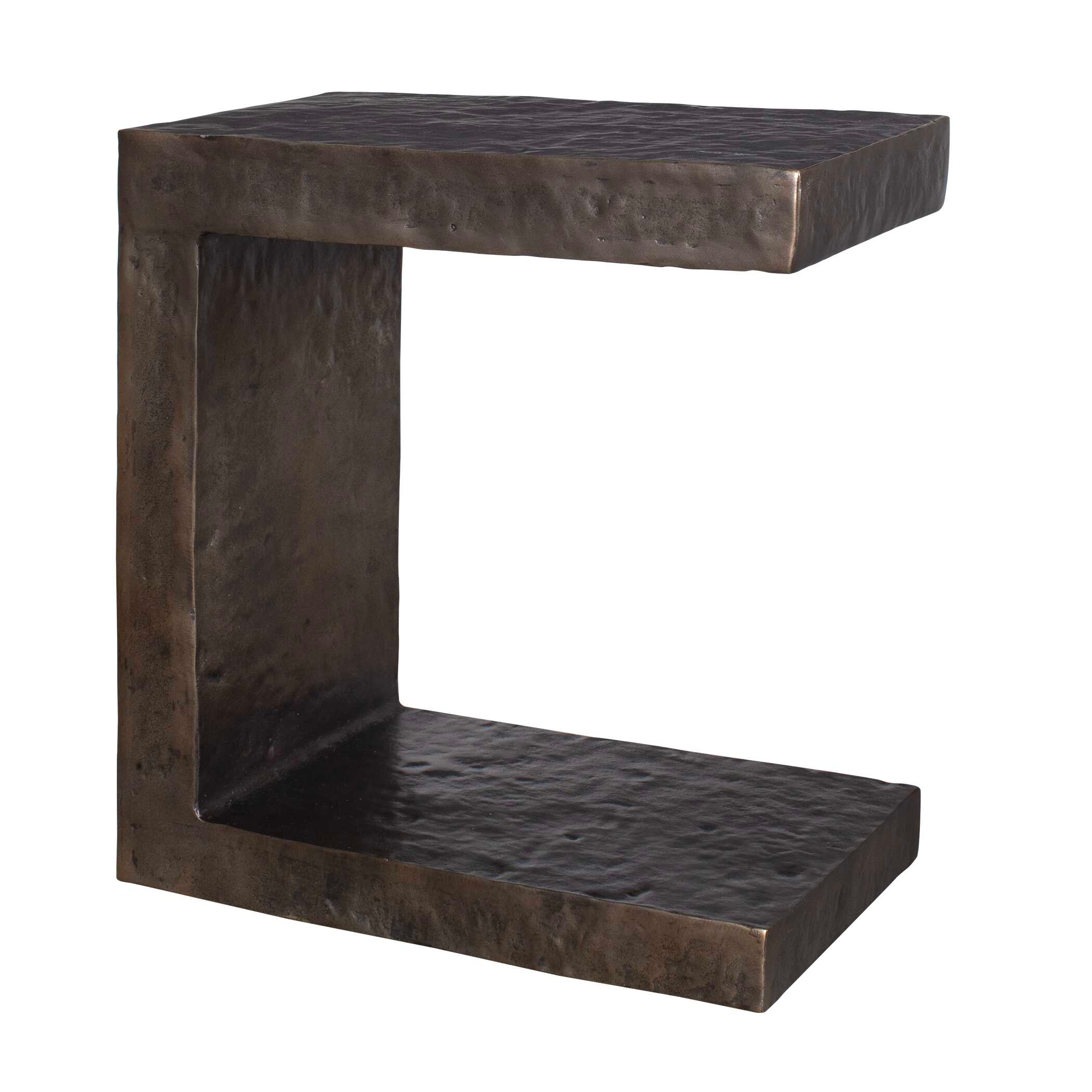 Uttermost Obra Obra Bronze Outdoor Side Table