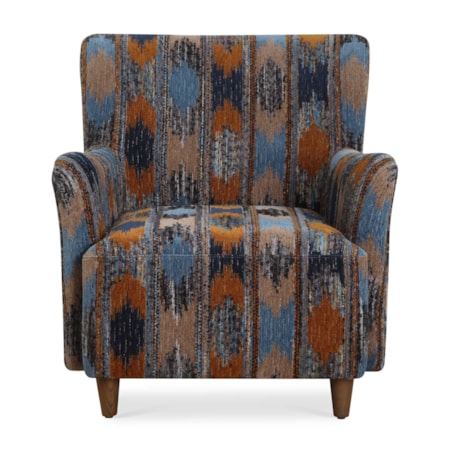 Lainey Upholstered Ikat Armchair