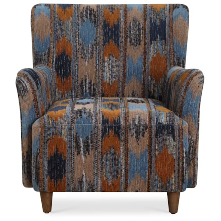 Lainey Upholstered Ikat Armchair
