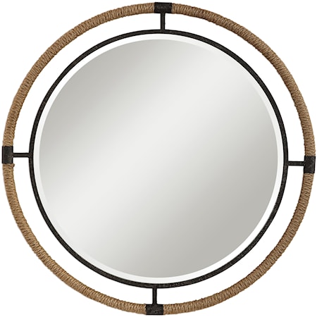 Melville Coastal Round Mirror