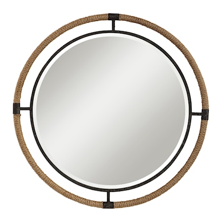 Melville Coastal Round Mirror