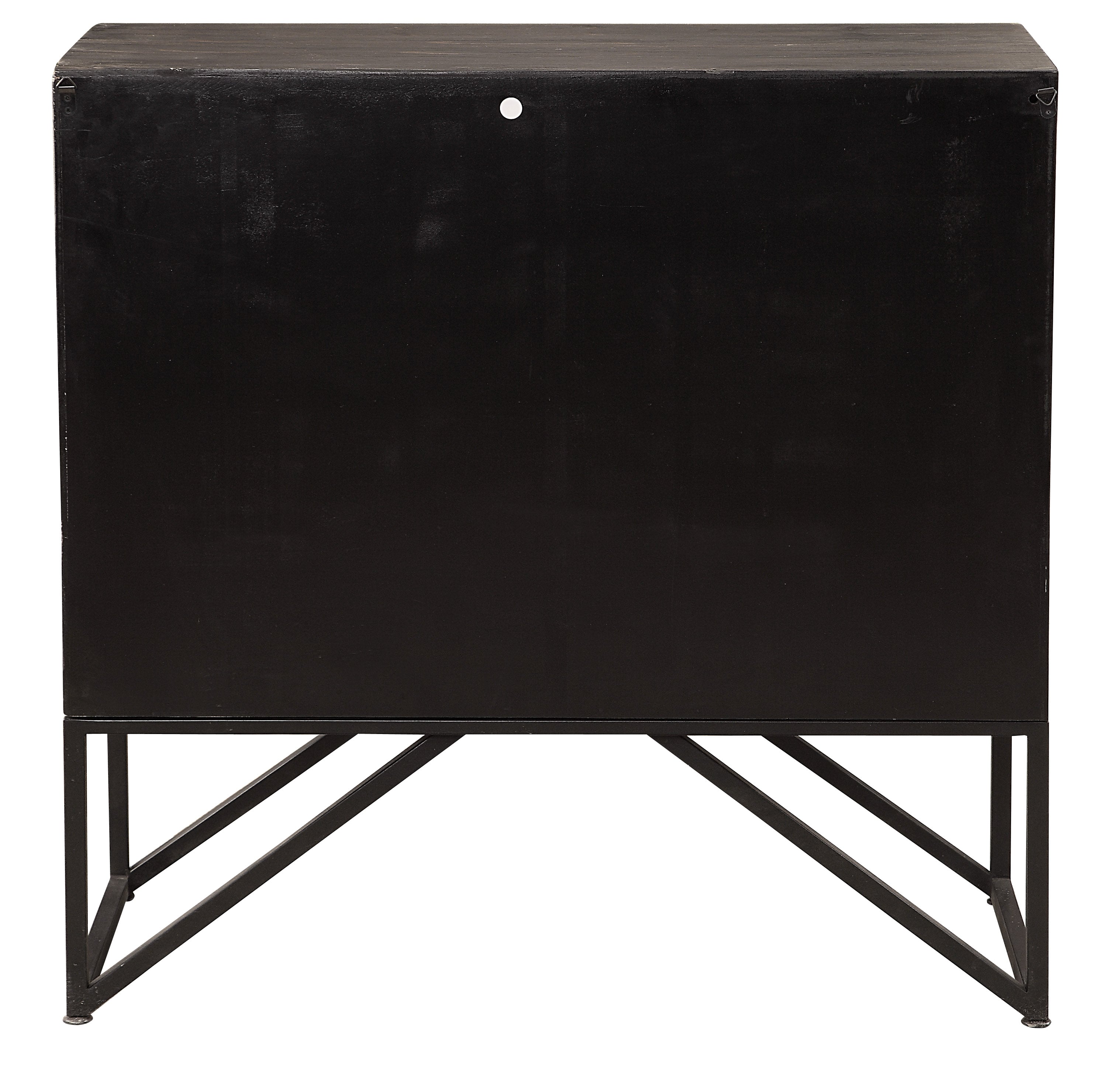 Uttermost Accent Furniture - Chests Uttermost Zadie Ebony Accent Cabinet