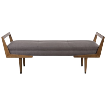 Waylon Mid-Century Modern Bench