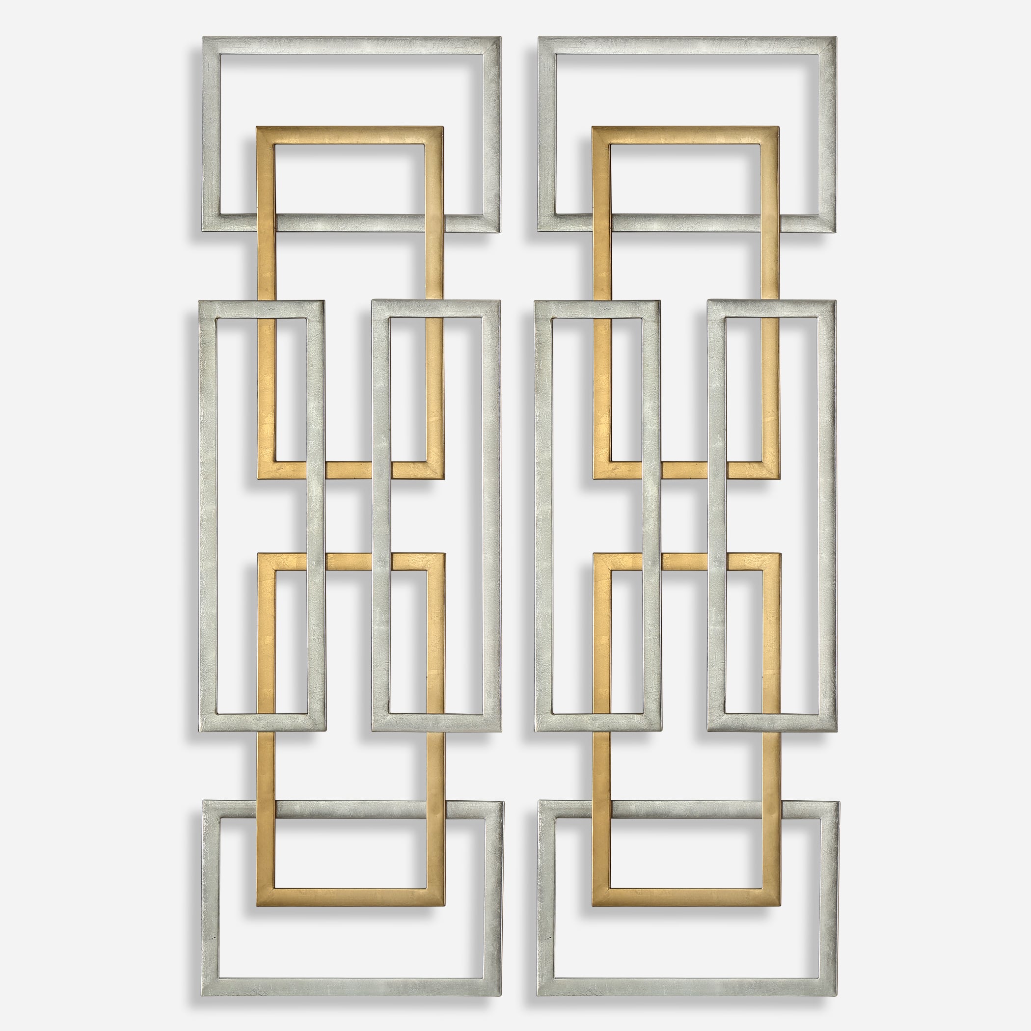Aerin Geometric Wall Art, S/2