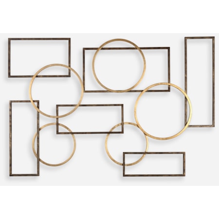 Elias Bronze And Gold Wall Art