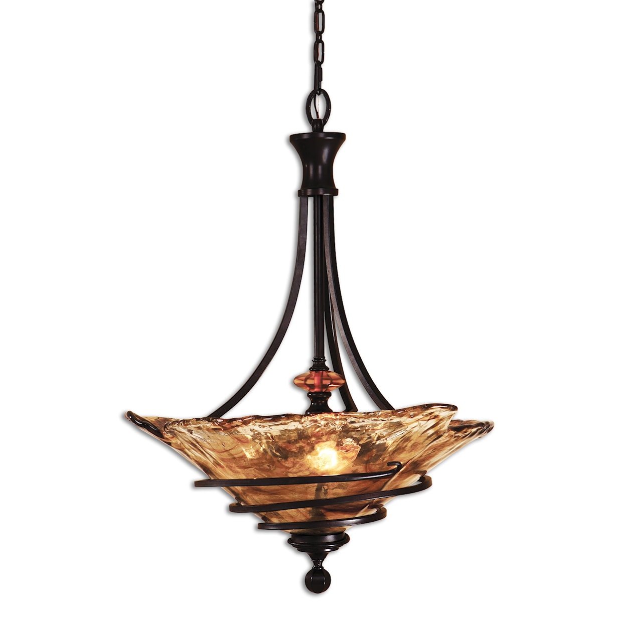 Uttermost Lighting Fixtures - Pendant Lights Vitalia 3 Light Pendant