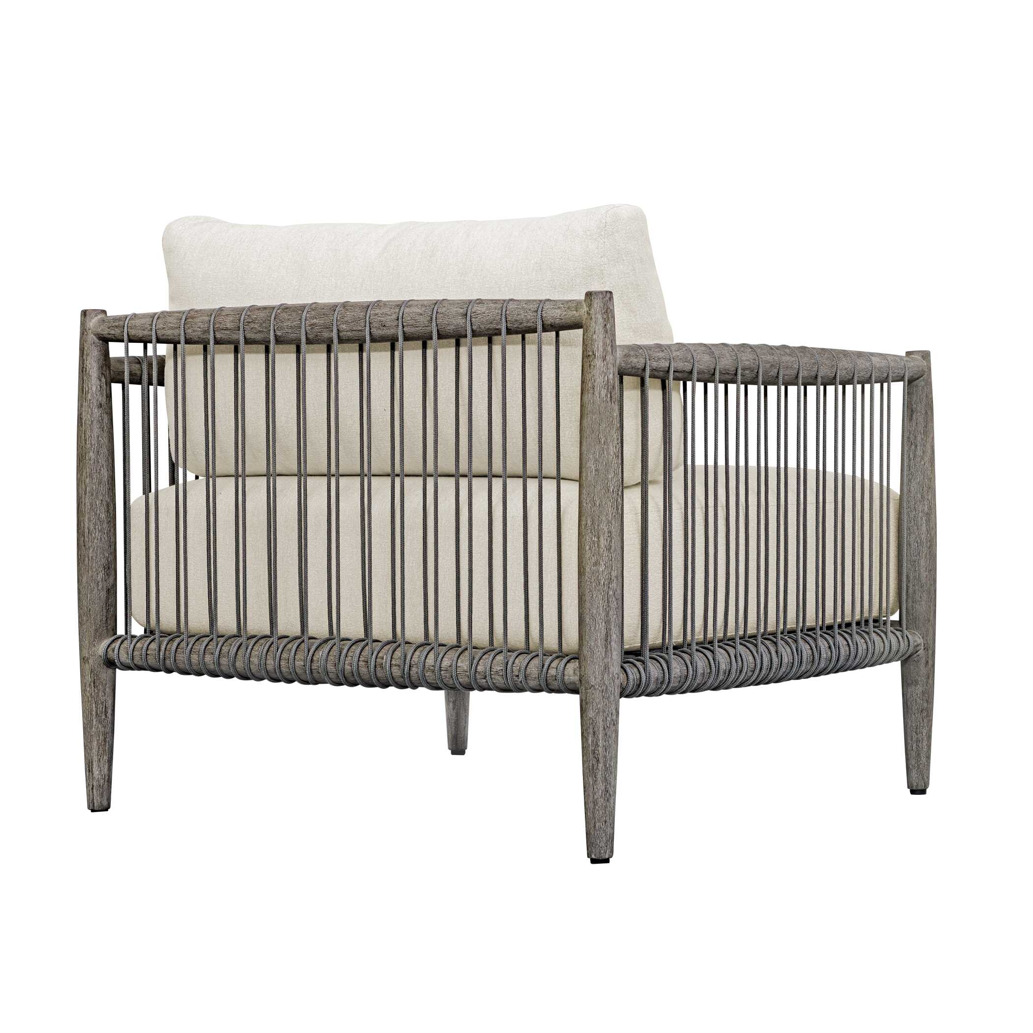 Uttermost Borneo Borneo White Outdoor Lounge Chair