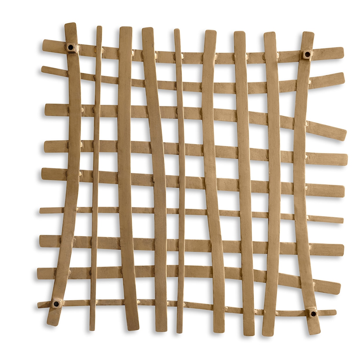 Uttermost Gridlines Gridlines Gold Metal Wall Decor