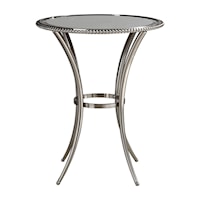 Sherise Beaded Metal Accent Table