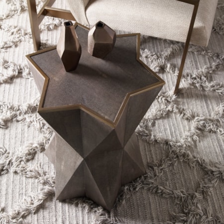 Capella Gray Accent Table