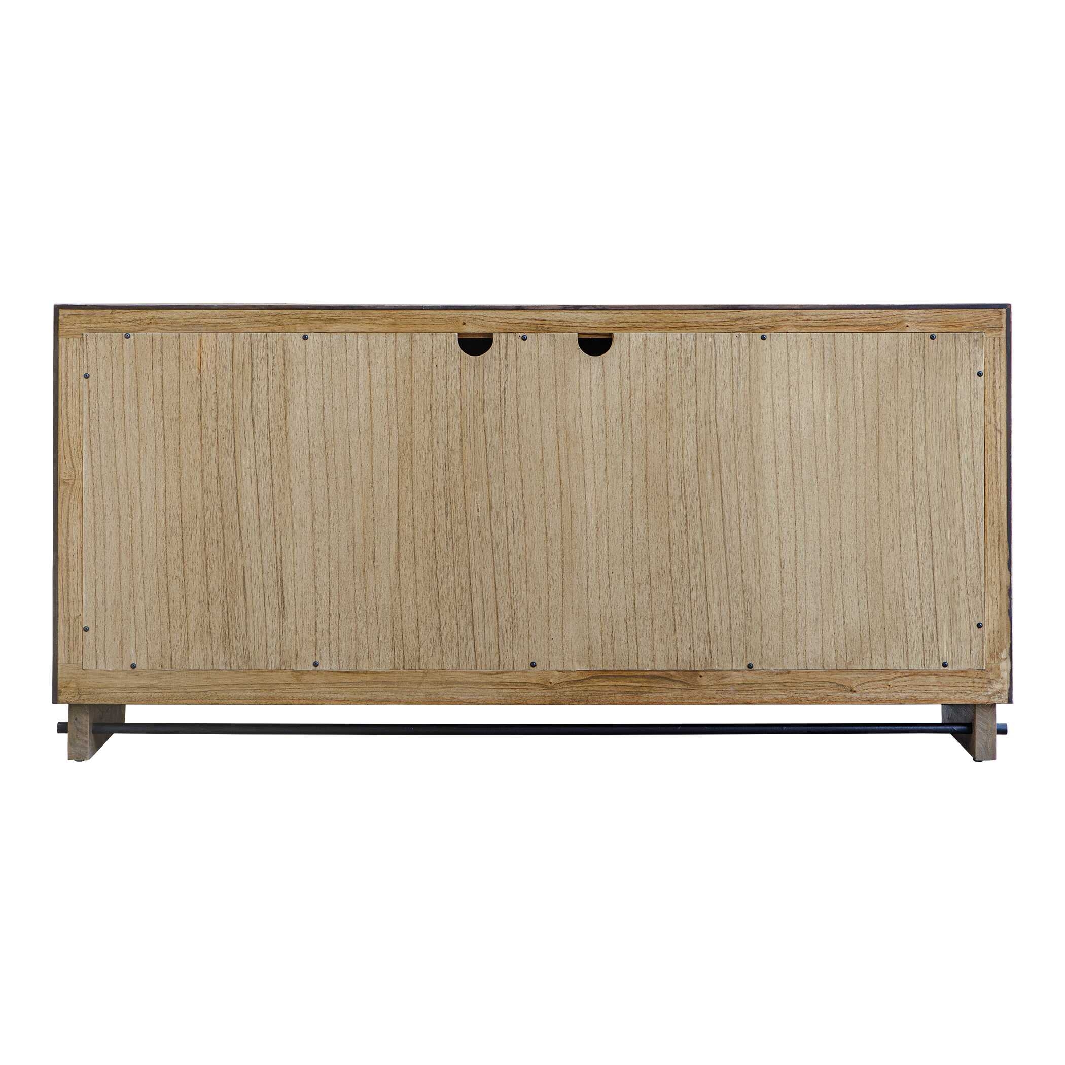 Uttermost Kellem Kellem Natural Wood 4 Door Cabinet