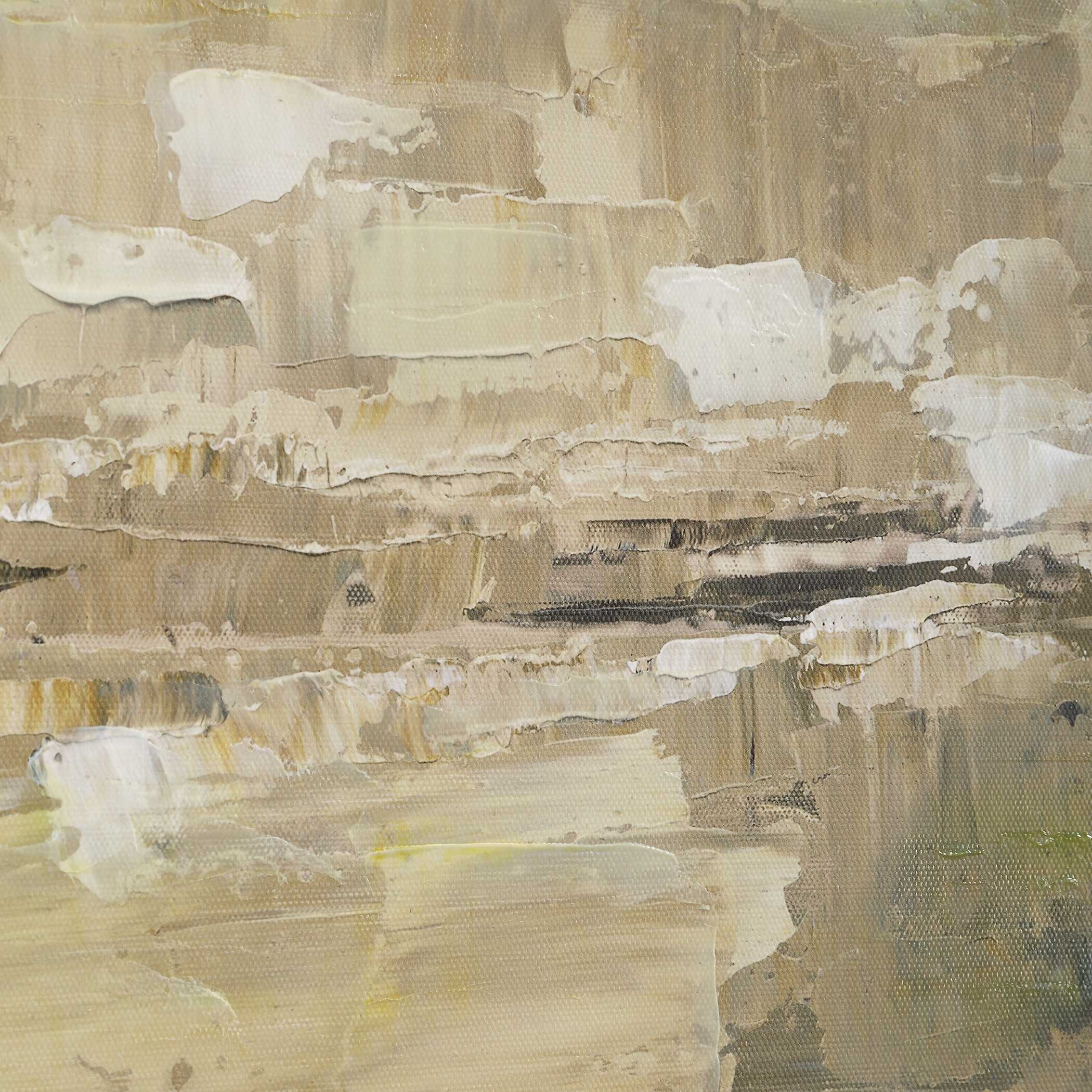 Fragment Hand Painted Landscape Art