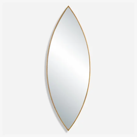 Contemporary Gold Wall Mirror