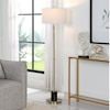 Uttermost Guard Guard Brass Floor Lamp